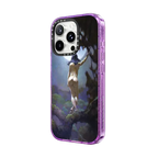 Moon's Rapture by Frazetta Girls | iPhone 16 Pro Max / Impact Case MagSafe Compatible / Glitter Purple | Image 2