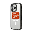 Sustainable - Elliot Ulm | iPhone 16 Pro Max / Impact Case MagSafe Compatible / Black | Image 2