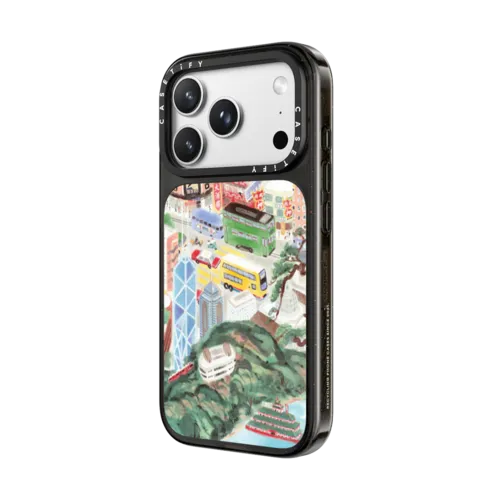 Hong Kong Island | iPhone 18 Pro Max / Impact Case MagSafe Compatible - Glossy / Glossy Black | Image 2