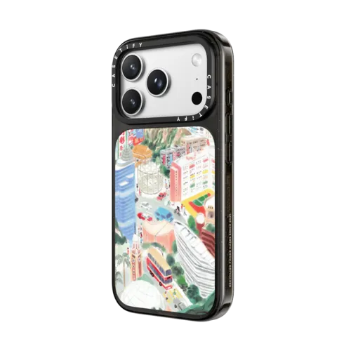 Kowloon | iPhone 18 Pro Max / Impact Case MagSafe Compatible - Glossy / Glossy Black | Image 2