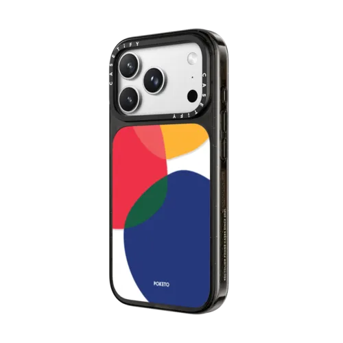 Blots by Poketo | iPhone 18 Pro Max / Impact Case MagSafe Compatible - Glossy / Glossy Black | Image 2