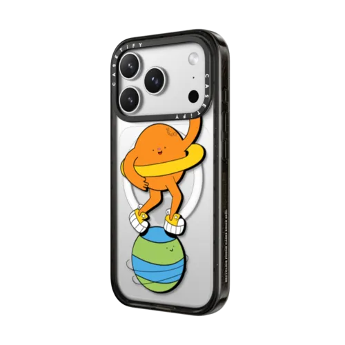 Space Party | iPhone 17 Pro Max / Impact Case MagSafe Compatible / Black | Image 2