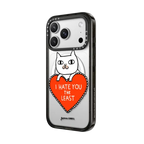 I Hate You The Least | iPhone 17 Pro Max / Impact Case MagSafe Compatible / Black | Image 2