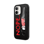 NOPE | iPhone 16 / Impact Case MagSafe Compatible / Matte Black | Image 2