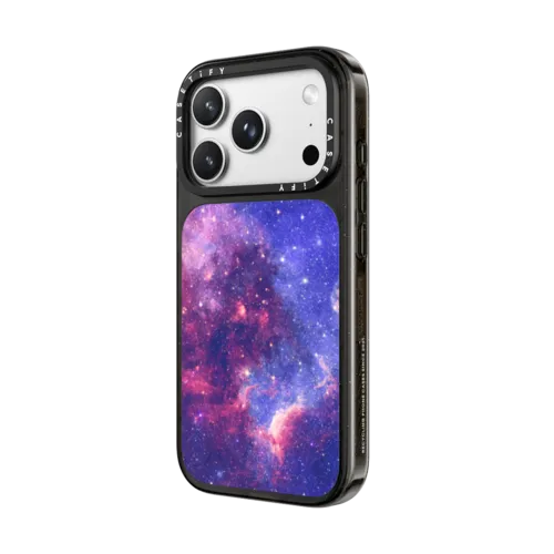 Pastel Solar Galaxy | iPhone 18 Pro Max / Impact Case MagSafe Compatible - Glossy / Glossy Black | Image 2