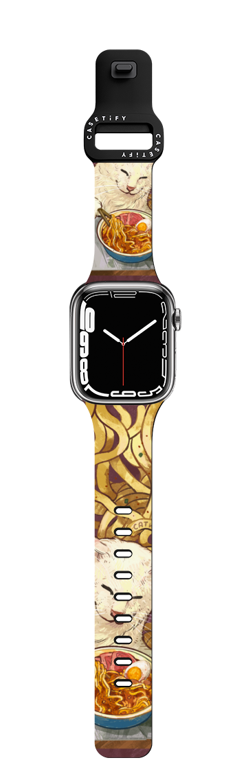 Average Ramen Enjoyer | Apple Watch Series 7-9 (45mm) / Impact Band / Black | Image 1