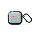Electric Rainbow | AirPods 4 & 5 / Earbuds Bounce Case / Sky Blue | Image 1
