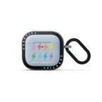 Electric Rainbow | AirPods 4 & 5 / Earbuds Bounce Case / Sky Blue | Image 1