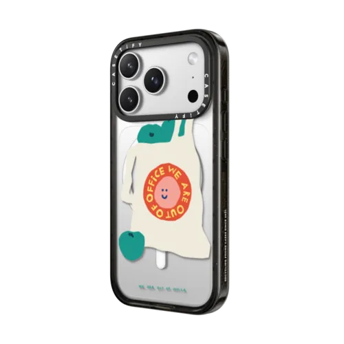 Shopping by We are out of office | iPhone 17 Pro Max / Impact Case MagSafe Compatible / Black | Image 2