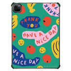 Nice days by We are out of office | iPad Pro 11-inch (3rd/4th gen) / iPad Impact Case / Black | Image 1
