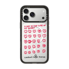 a day in the life of my heart | iPhone 17 Pro Max / Impact Case MagSafe Compatible / Black | Image 1