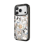 Jellybeans cat by Watercatlor | iPhone 17 Pro Max / Impact Case MagSafe Compatible / Black | Image 2