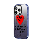 me - not much room for you | iPhone 16 Pro / Impact Case MagSafe Compatible / Glitter Indigo | Image 2