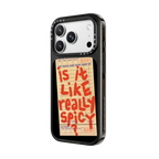 The Like Really Spicy Case | iPhone 18 Pro Max / Impact Case MagSafe Compatible - Glossy / Glossy Black | Image 2