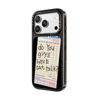 The Other Oat Milk Case | iPhone 18 Pro / Impact Case MagSafe Compatible - Glossy / Glossy Black | Image 2