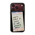 The Dessert Menu Case | iPhone 18 Pro Max / Impact Case MagSafe Compatible - Glossy / Glossy Black | Image 1