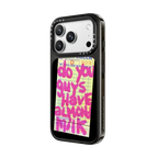 The Almond Milk Case | iPhone 18 Pro Max / Impact Case MagSafe Compatible - Glossy / Glossy Black | Image 2