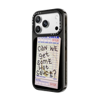The Hot Sauce | iPhone 18 Pro Max / Impact Case MagSafe Compatible - Glossy / Glossy Black | Image 2