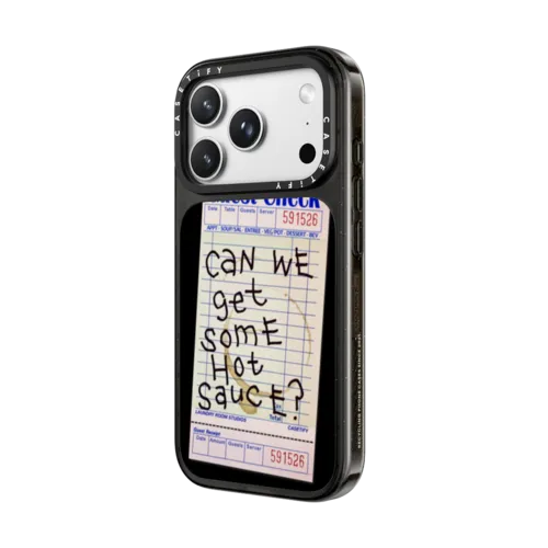 The Hot Sauce | iPhone 18 Pro / Impact Case MagSafe Compatible - Glossy / Glossy Black | Image 2