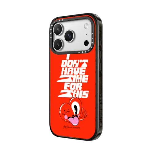 I Don't Have Time For This | iPhone 17 Pro Max / Impact Case MagSafe Compatible / Black | Image 2