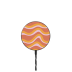 Coral Waves by Oh So Graceful |   / PowerThru Magnetic Wireless Charger MagSafe Compatible / Black | Image 1