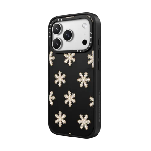 Christmas Cookie Illustration | iPhone 17 Pro Max / Impact Case MagSafe Compatible / Matte Black | Image 2