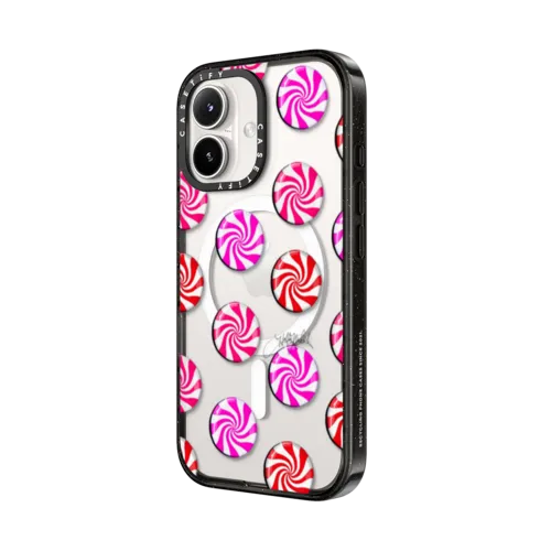 Peppermint Dream (Fashion Illustration Case) | iPhone 16 / Impact Case MagSafe Compatible / Black | Image 2