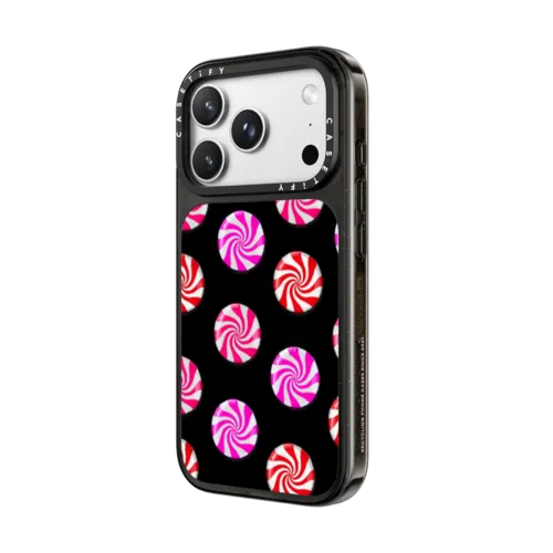 Peppermint Dream (Fashion Illustration Case) | iPhone 18 Pro Max / Impact Case MagSafe Compatible - Glossy / Glossy Black | Image 2