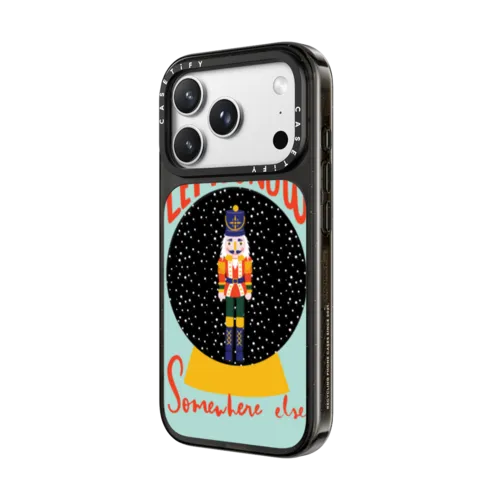 LET IT SNOW | iPhone 18 Pro Max / Impact Case MagSafe Compatible - Glossy / Glossy Black | Image 2