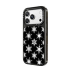 Let it Snow! - White Snowflake Pattern on Crystal Transparent
