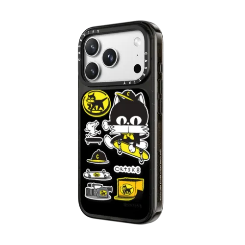 Fake Stickers | iPhone 18 Pro Max / Impact Case MagSafe Compatible - Glossy / Glossy Black | Image 2
