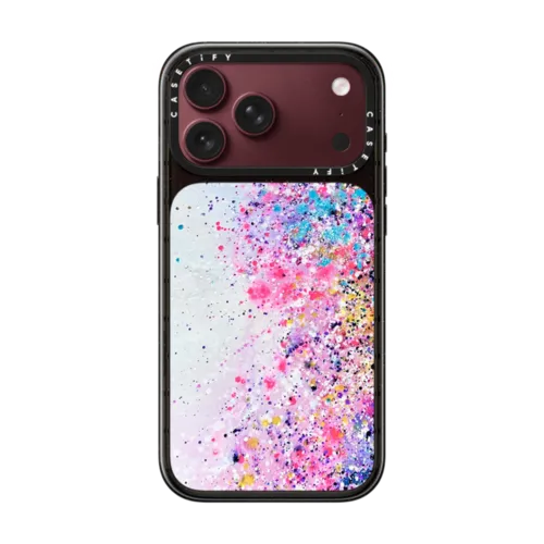 Confetti Sprinkles | iPhone 18 Pro Max / Impact Case MagSafe Compatible - Glossy / Glossy Black | Image 1