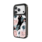 Winter Blossom Love by Nature Magick | iPhone 18 Pro Max / Impact Case MagSafe Compatible - Glossy / Glossy Black | Image 2