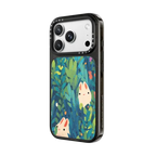 Spring Time Bunnies | iPhone 18 Pro Max / Impact Case MagSafe Compatible - Glossy / Glossy Black | Image 2