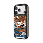 Black Great Ramen | iPhone 18 Pro Max / Impact Case MagSafe Compatible - Glossy / Glossy Black | Image 2