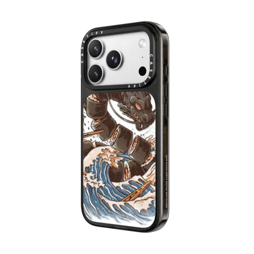 Great Sushi Dragon | iPhone 18 Pro Max / Impact Case MagSafe Compatible - Glossy / Glossy Black | Image 2
