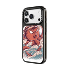 Takoyaki Attack | iPhone 18 Pro Max / Impact Case MagSafe Compatible - Glossy / Glossy Black | Image 2