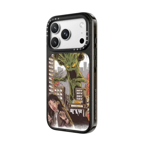 Broccozilla | iPhone 18 Pro Max / Impact Case MagSafe Compatible - Glossy / Glossy Black | Image 2