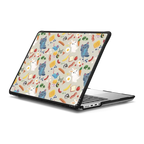 Breakfast Foods with Animals | MacBook Pro 14-inch (M1 - M5) / MacBook Impact Case / Black | Image 1