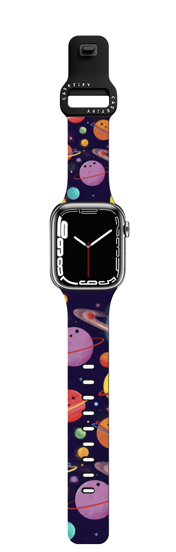 Dark Hulu Universe | Apple Watch Series 7-9 (45mm) / Impact Band / Black | Image 1