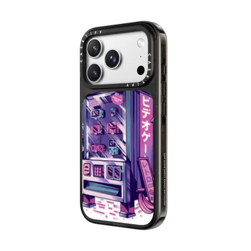 Retro Vending Machine | iPhone 18 Pro Max / Impact Case MagSafe Compatible - Glossy / Glossy Black | Image 2