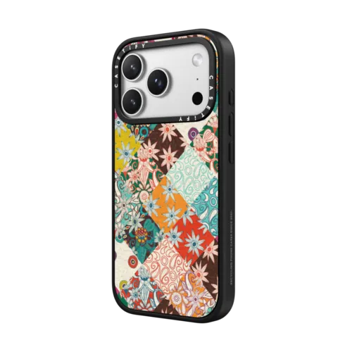 SARILMAK PATCHWORK | iPhone 17 Pro Max / Impact Case MagSafe Compatible / Matte Black | Image 2