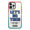 LET'S DO THIS | iPhone 13 Pro Max / Impact Case / Pink/Blue | Image 1