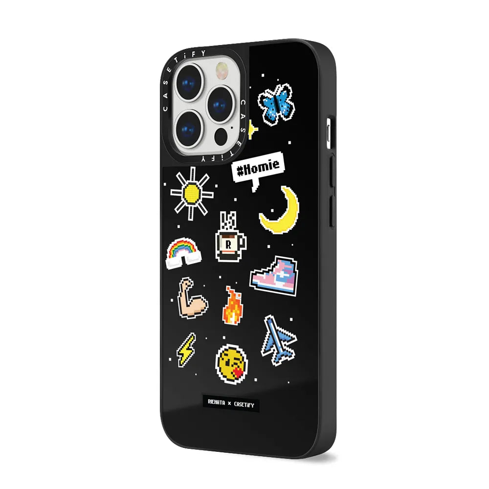 Retro Pixel Sticker