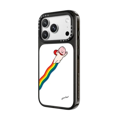SUPER HERO by TARO OONO | iPhone 18 Pro Max / Impact Case MagSafe Compatible - Glossy / Glossy Black | Image 2