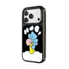 Hug Hug! by TARO OONO | iPhone 18 Pro Max / Impact Case MagSafe Compatible - Glossy / Glossy Black | Image 2