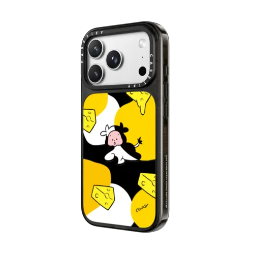 Cow by TARO OONO | iPhone 18 Pro Max / Impact Case MagSafe Compatible - Glossy / Glossy Black | Image 2