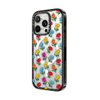 FLOWERS BY ROMERO BRITTO | iPhone 16 Pro Max / Impact Case MagSafe Compatible / Black | Image 2