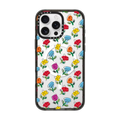 FLOWERS BY ROMERO BRITTO | iPhone 16 Pro Max / Impact Case MagSafe Compatible / Black | Image 1