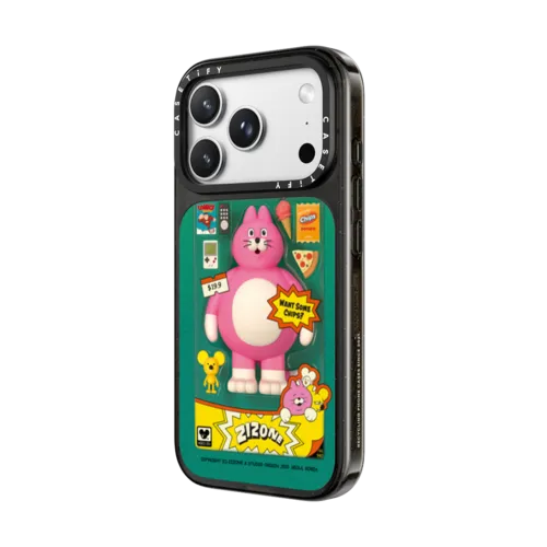 PINGO TOY BY ZIZONE | iPhone 18 Pro Max / Impact Case MagSafe Compatible - Glossy / Glossy Black | Image 2